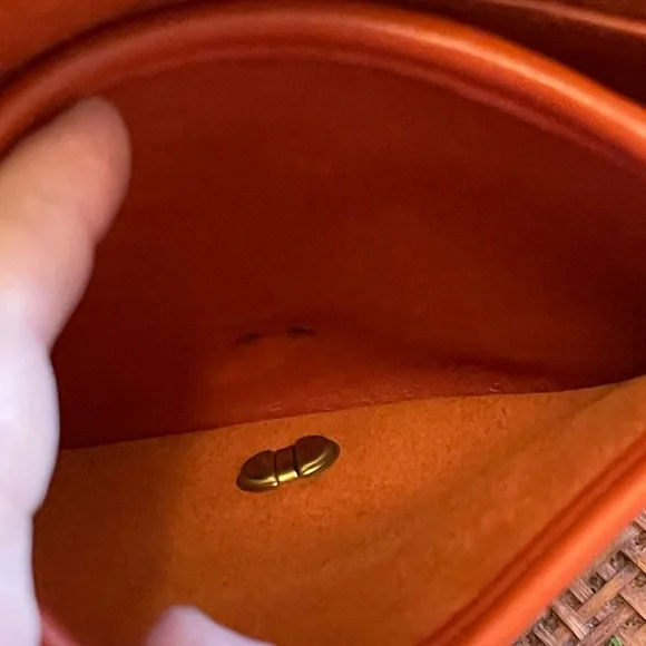 Vintage Coach 9825 Mini Bag in Red🧱 - Picture 8 of 12